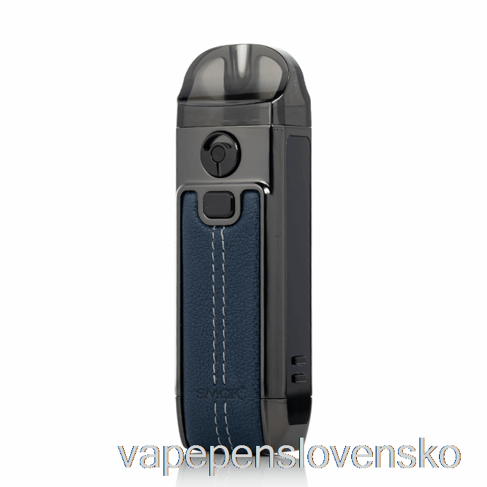 Smok Nord 4 80w Pod Kit Modrý Kožený Vape Slovensko